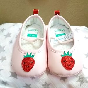 Carter's Girl's Strawberry Flats 6-9M